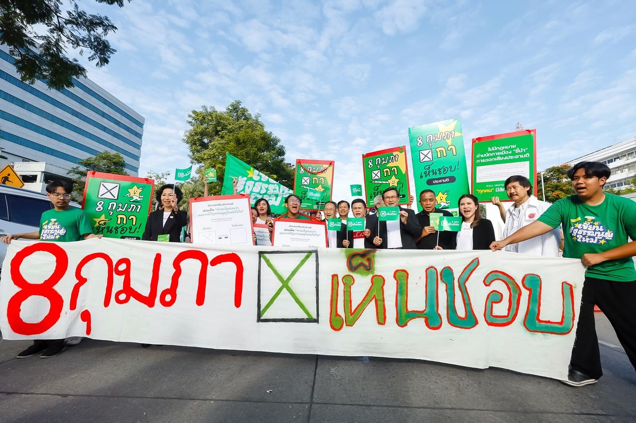 “查图伦” 率领民间团队推进修宪公投“同意”新宪法