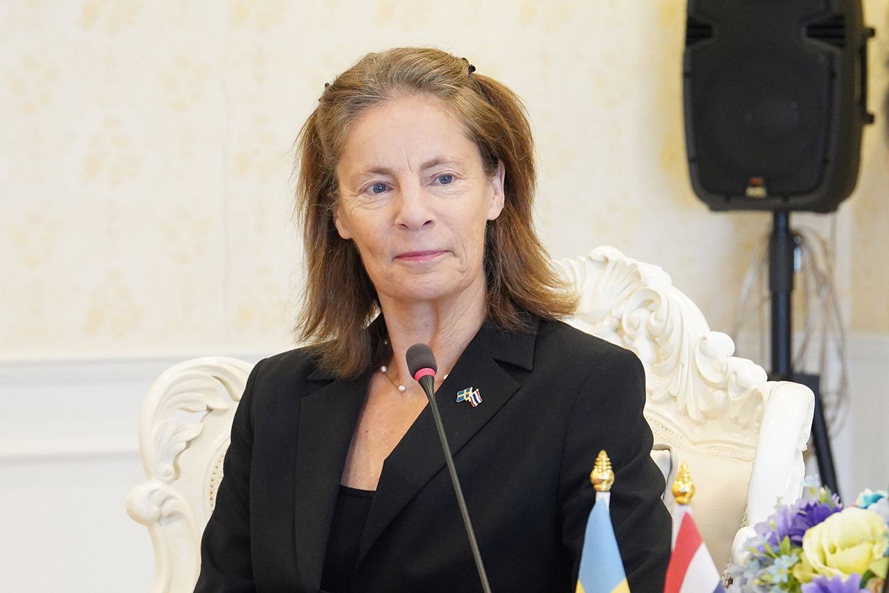 商务部长与瑞典大使会谈,加强关系,推动贸易投资,加速泰欧自贸协定达成