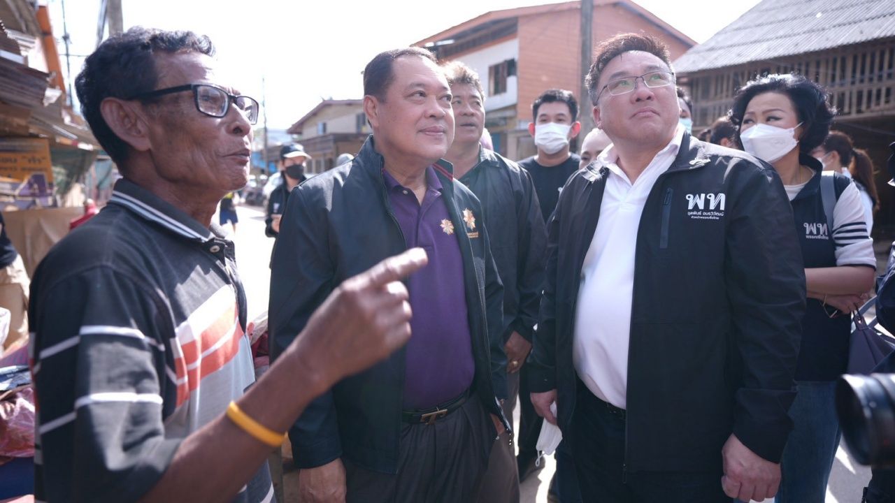 朱帕函率领为泰党与民族党加速修复合艾