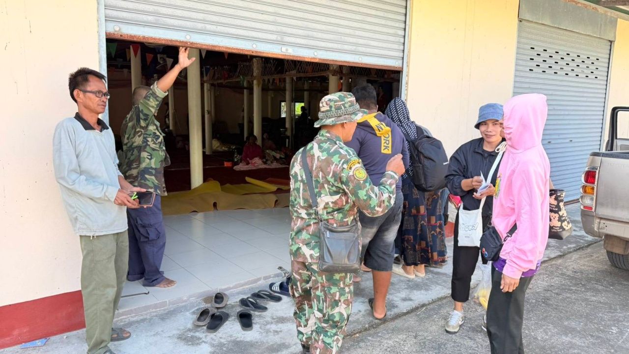 “素猜” 指示自然资源部紧急动员人员协助泰柬边界居民撤离