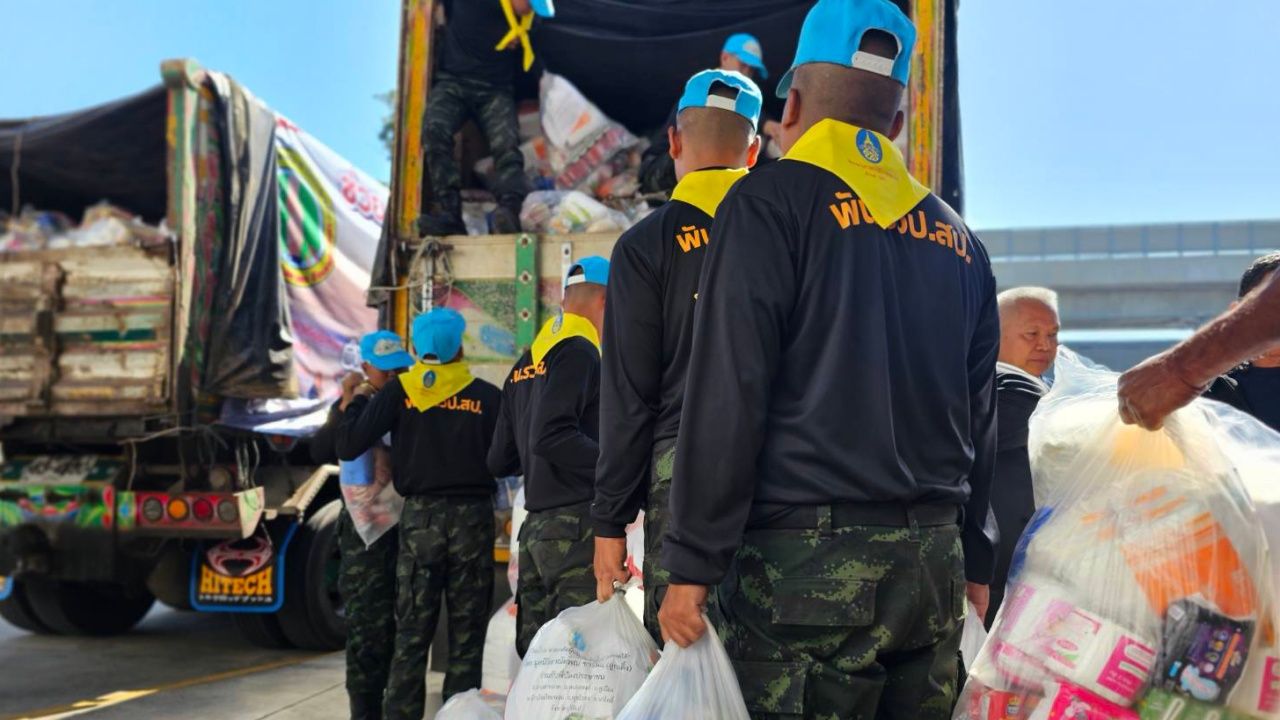 “索鹏” 聚集布里拉姆之善心 支持南方同胞 确认政府不会无动于衷