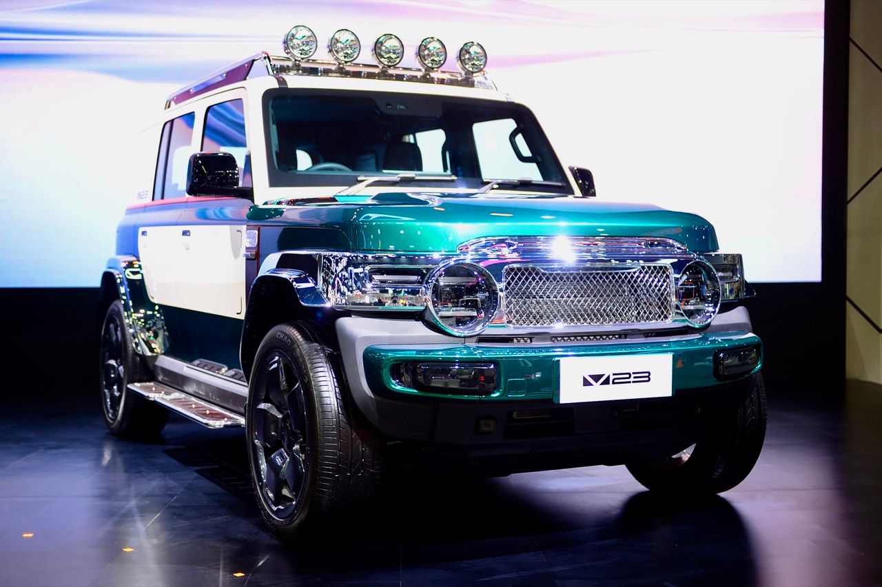 CHERY V23 RETROCUBE EDITION：外观出色，性价比高——2025年汽车博览会亮相