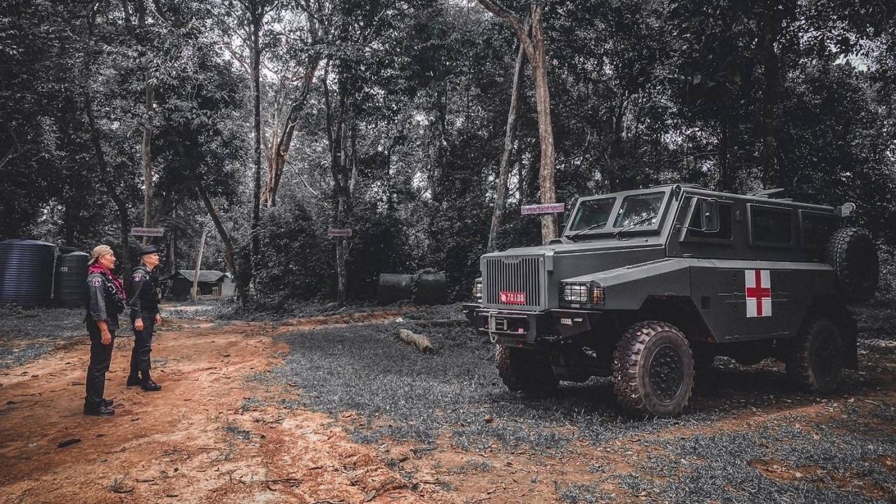 边防警察感谢大家的支持，誓保泰国主权，边境仍维持严密布防