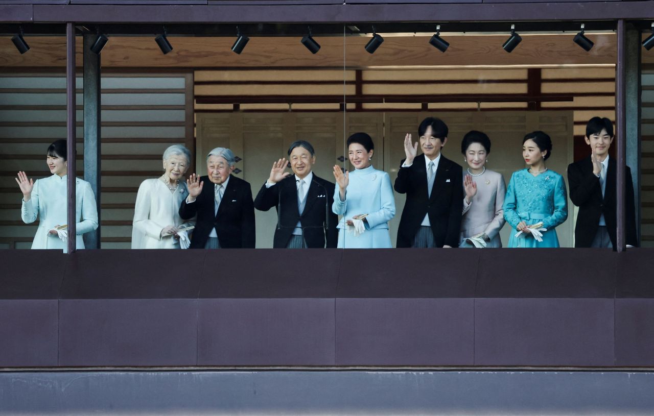 日本天皇新年大典，皇太子悠仁首次参加