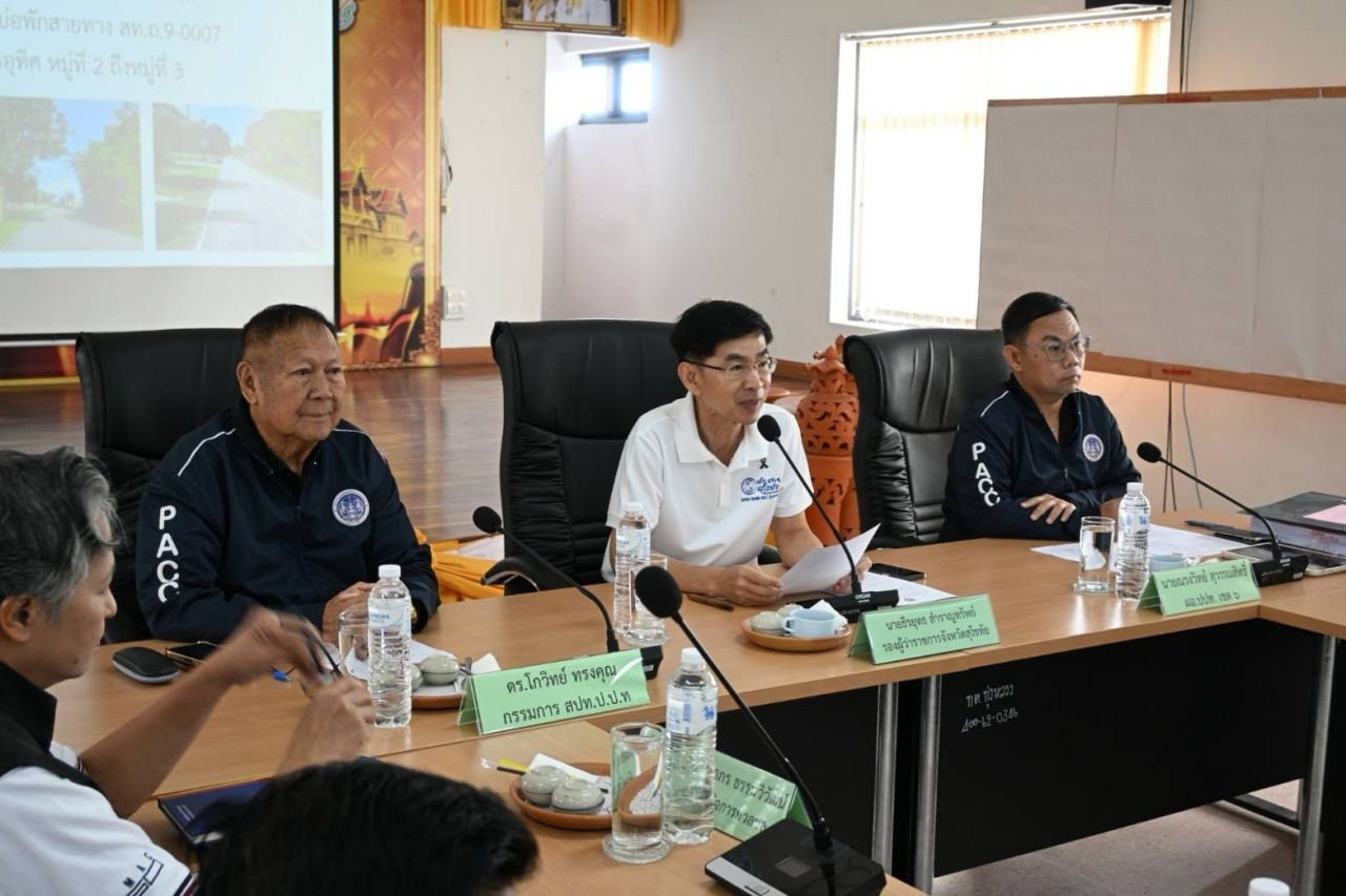 反腐委员会停止建设排水管道 超过 500 万泰铢预算 因未对居民有益