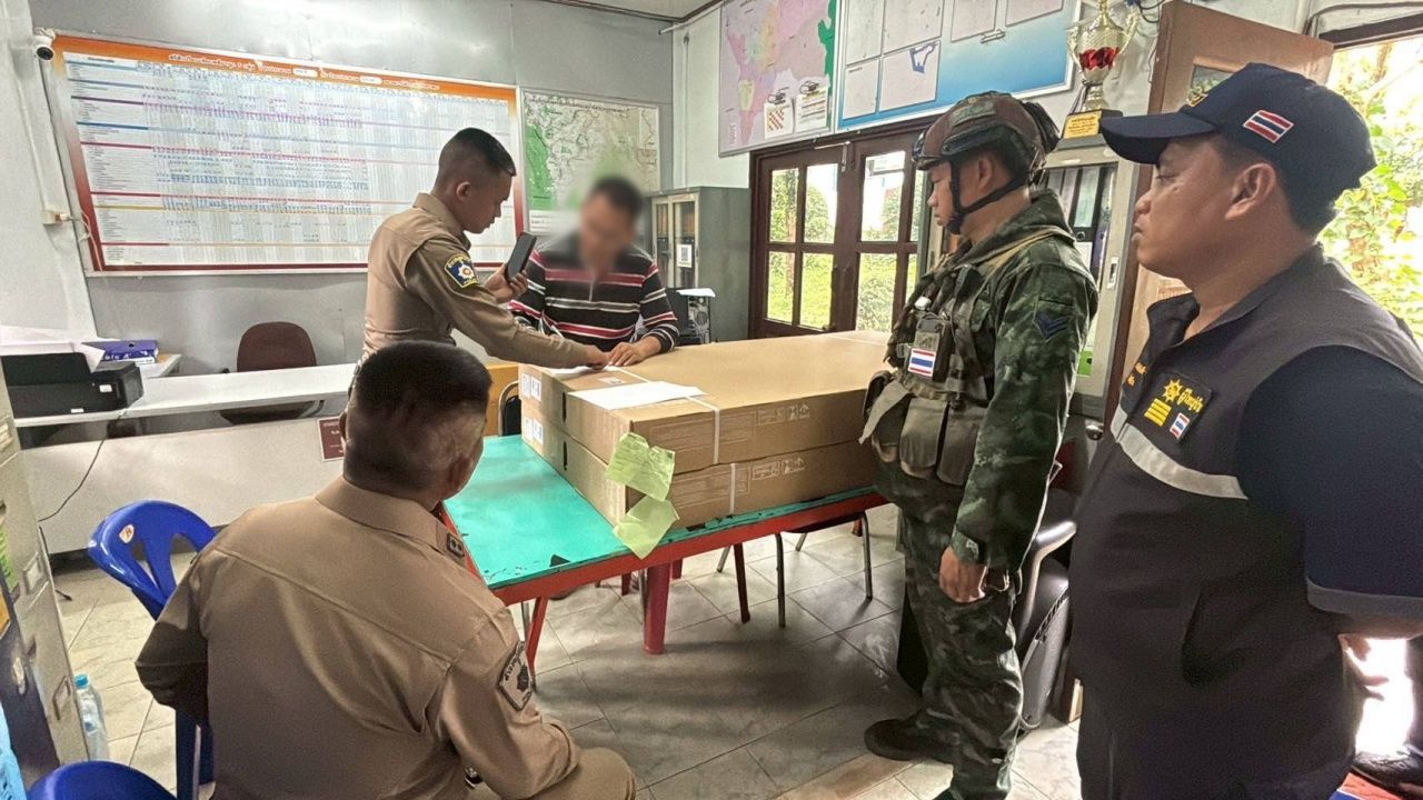中国男子逃入泰国后被捕 此前因被诱骗至缅甸诈骗区