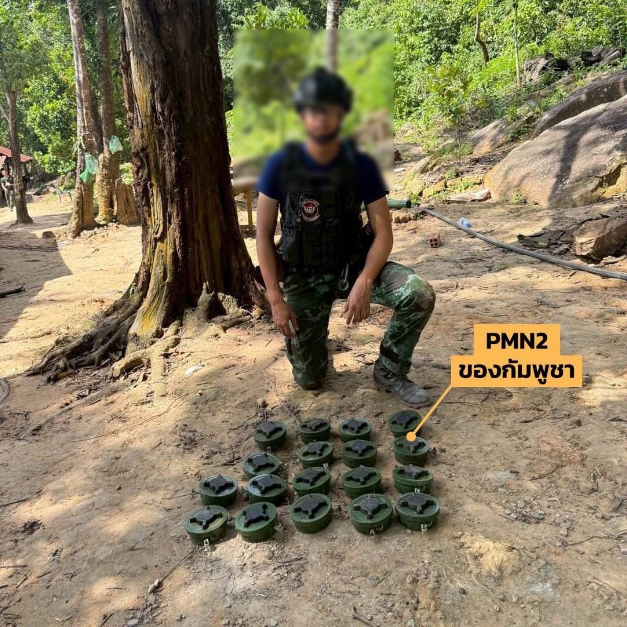 了解顿则-格里沙边境战略基地：发现大量地雷