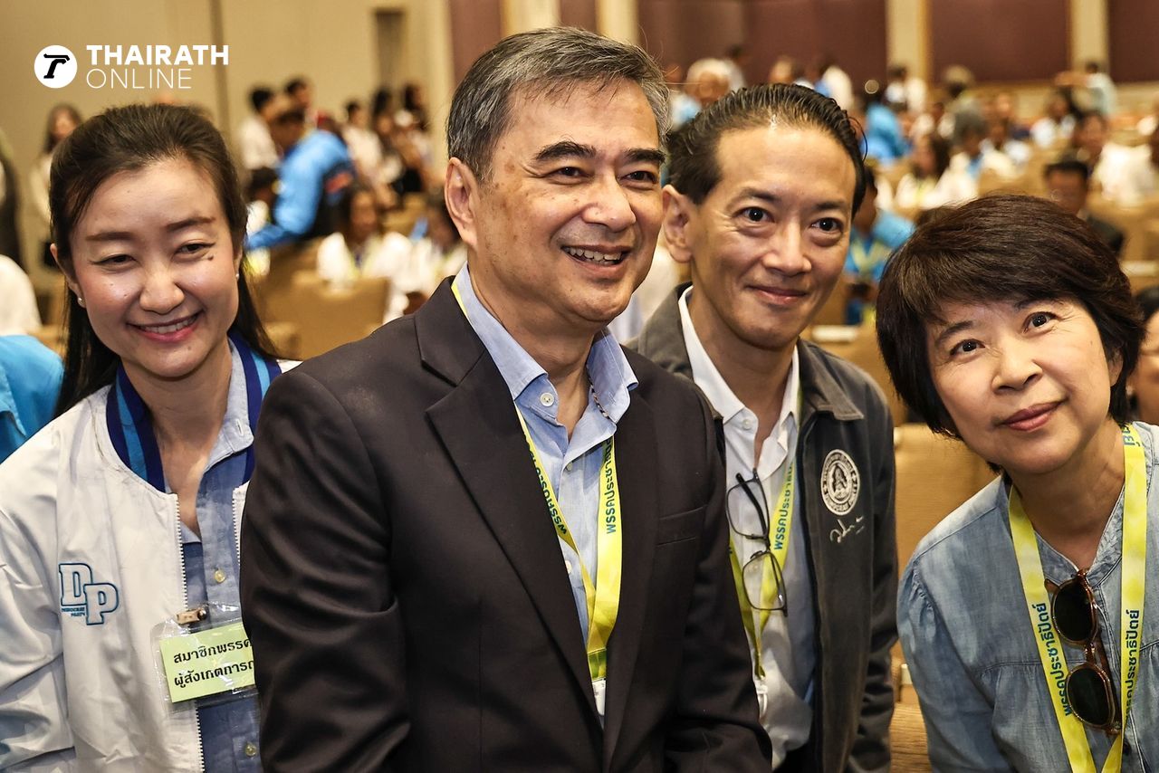 旧血回流民主党，纷纷支持“阿披实”担任党魁- “察霖猜”请假不出席会议