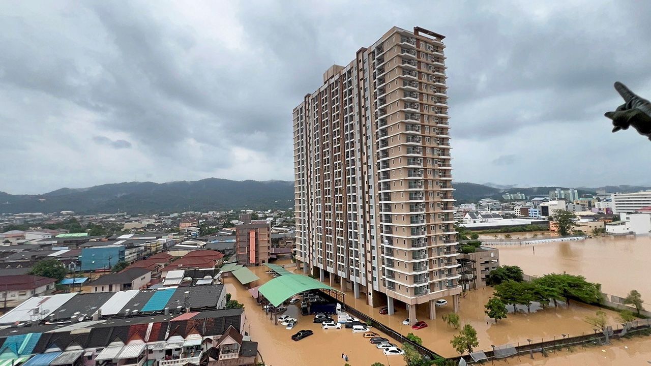 “DE” 设立应急指挥中心跟踪南部洪水，命令NT使用救援无人机-泰邮免费送物资