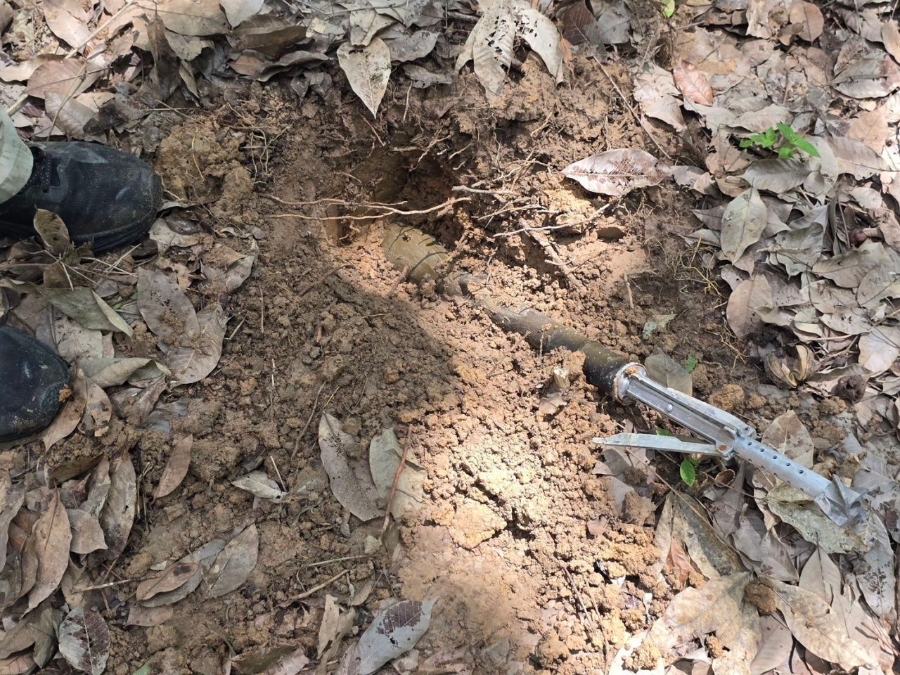 武里南排除地雷紧急清理边界 设备匮乏 深埋地雷难度大于7米