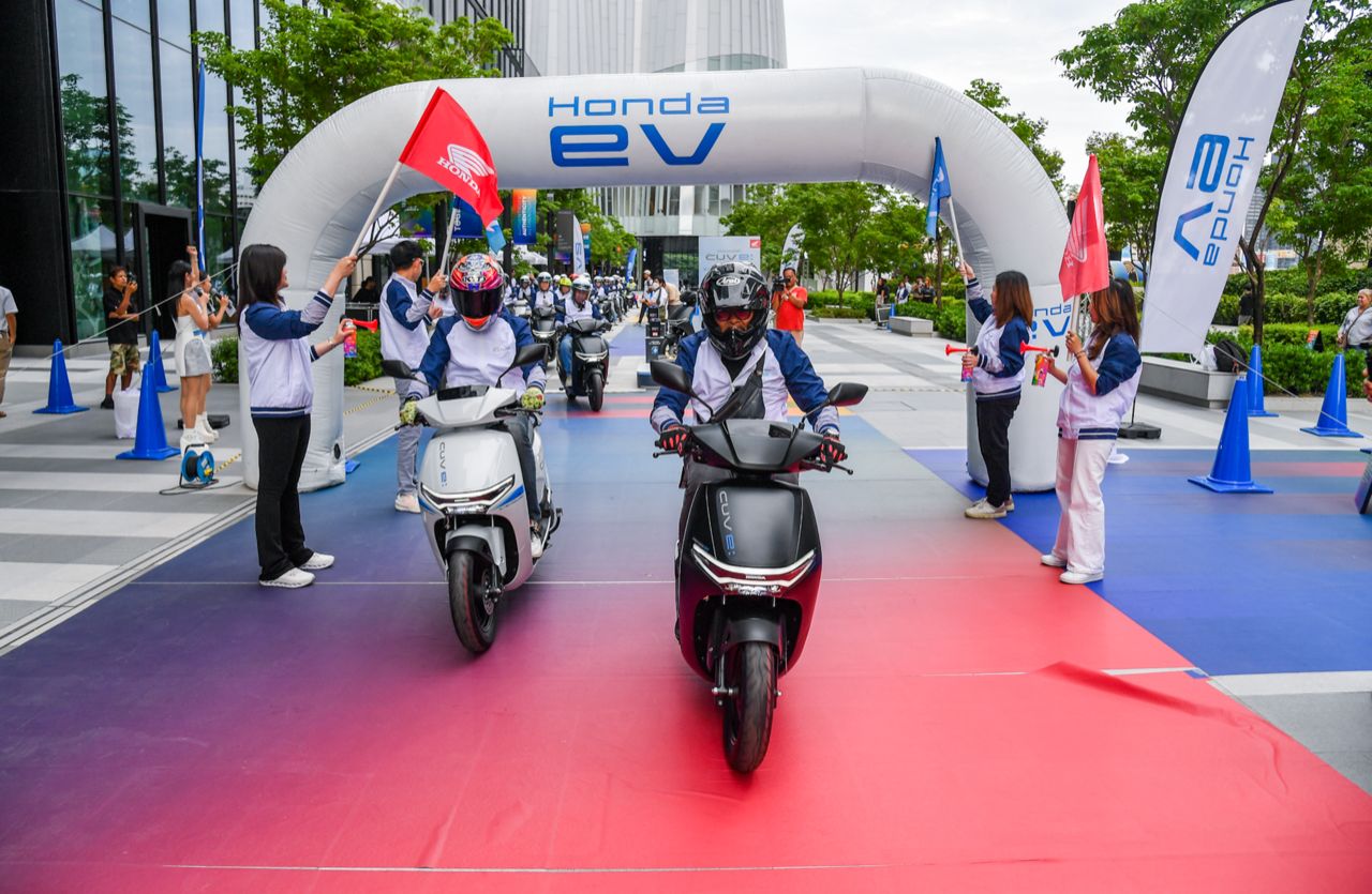 每月租金 3,500 泰铢，新款 Honda CUV e 换电电动摩托车