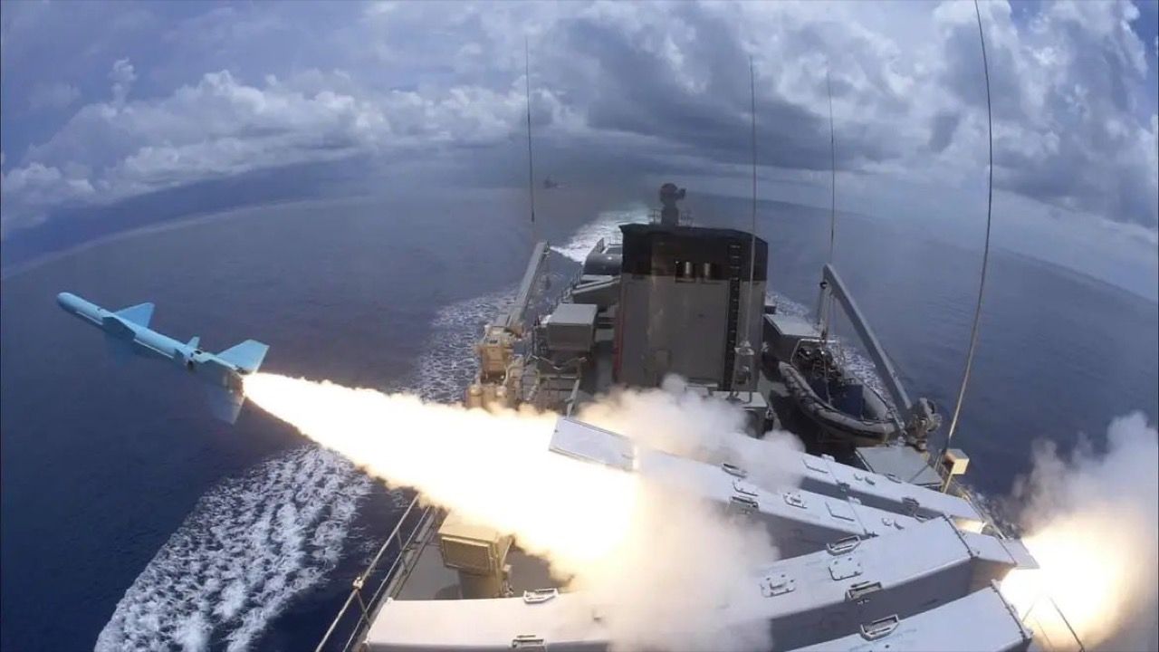 死神之矛,泰国皇家海军的鱼叉导弹