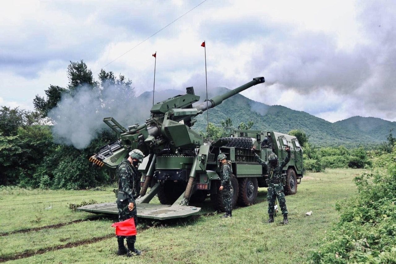 精确无比的M758 ATMG自行火炮,由泰国制造