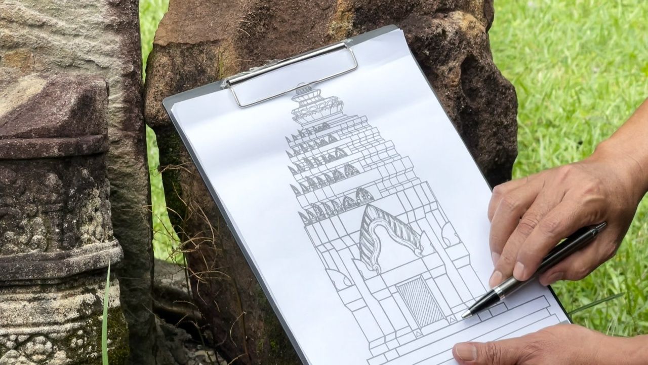 艺术局核查坎那寺庙文物 大约900年历史