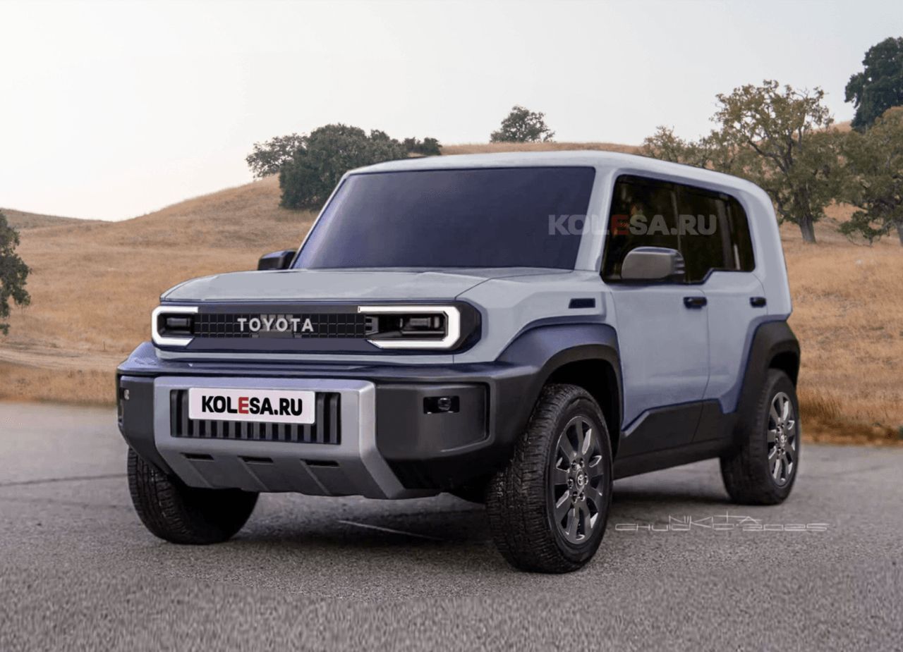 突破越野障碍的三环——丰田新FJ Cruiser 2026年款进展