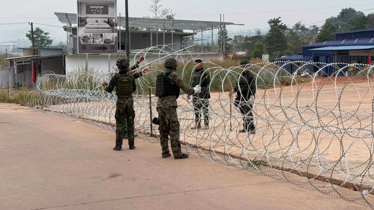 海军确认控制原区域，已警告并驱离“中国公民”拆除铁丝网