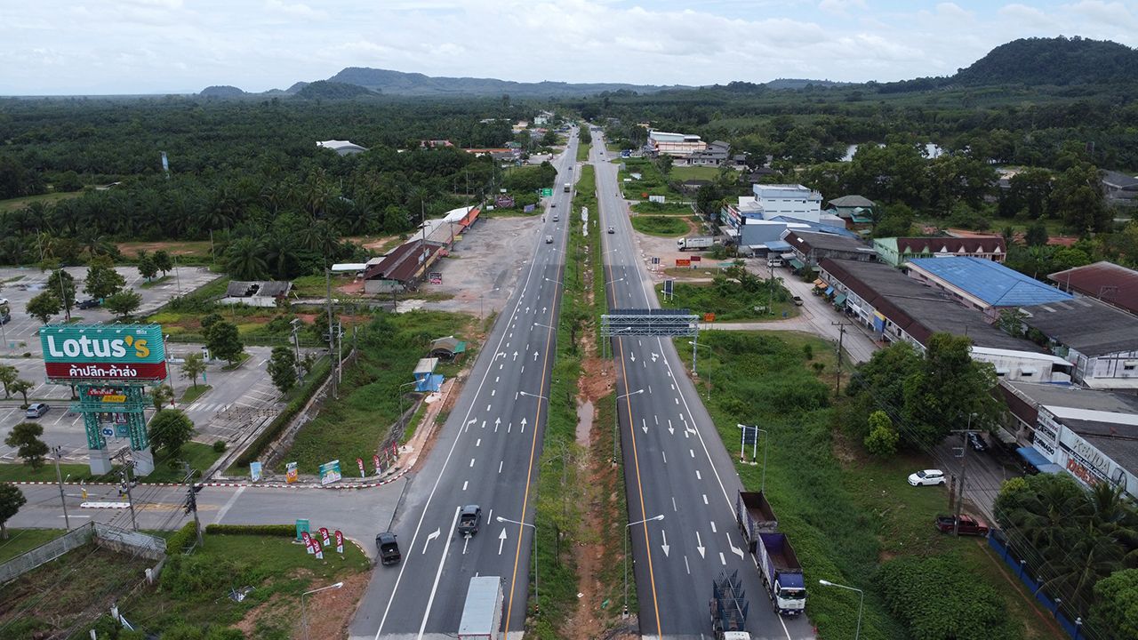 今天启用，41号公路，猜亚-班纳德姆，素叻府，提前6个月完工