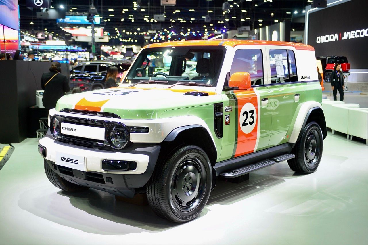 CHERY V23 RETROCUBE EDITION：外观出色，性价比高——2025年汽车博览会亮相