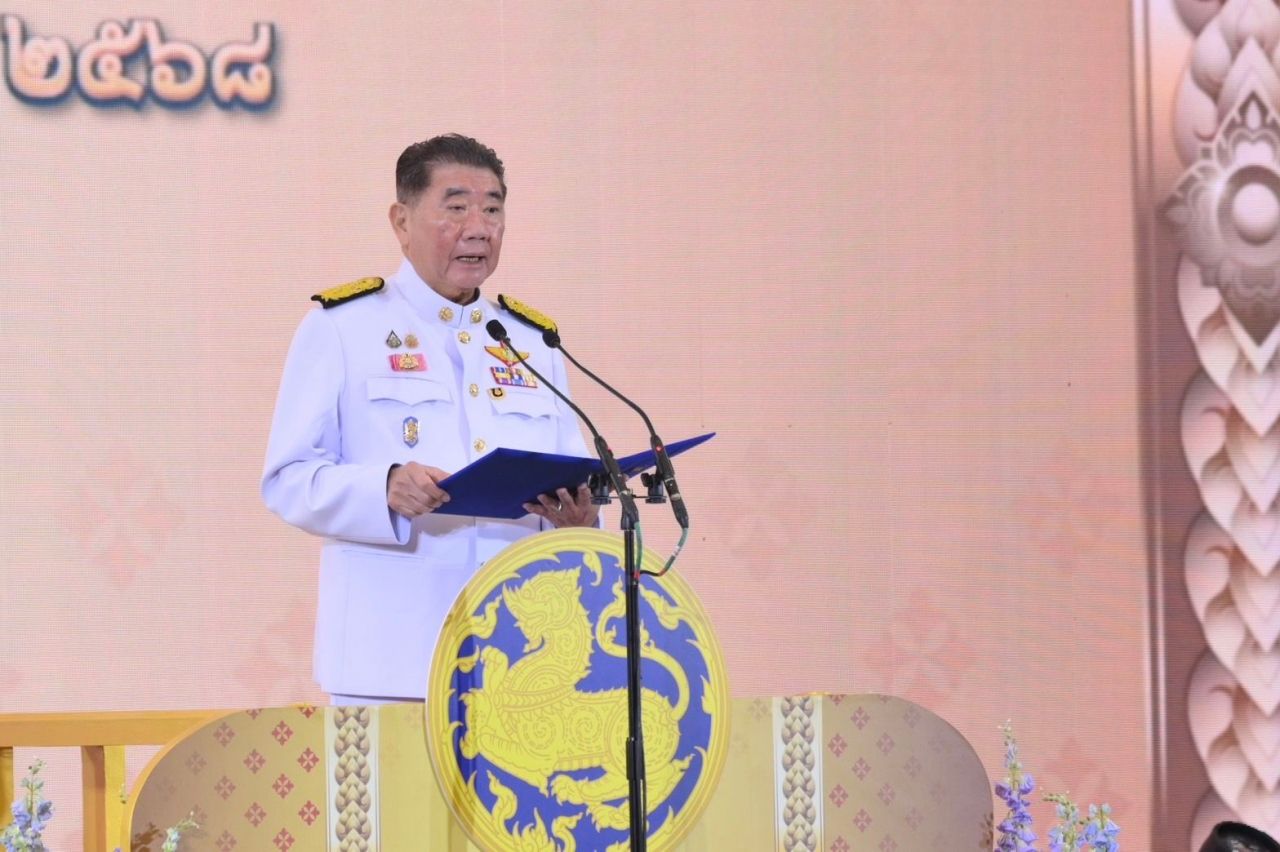 “Phumitham” 在 2568 年村长日致辞，呼吁将民众和国家利益置于首位