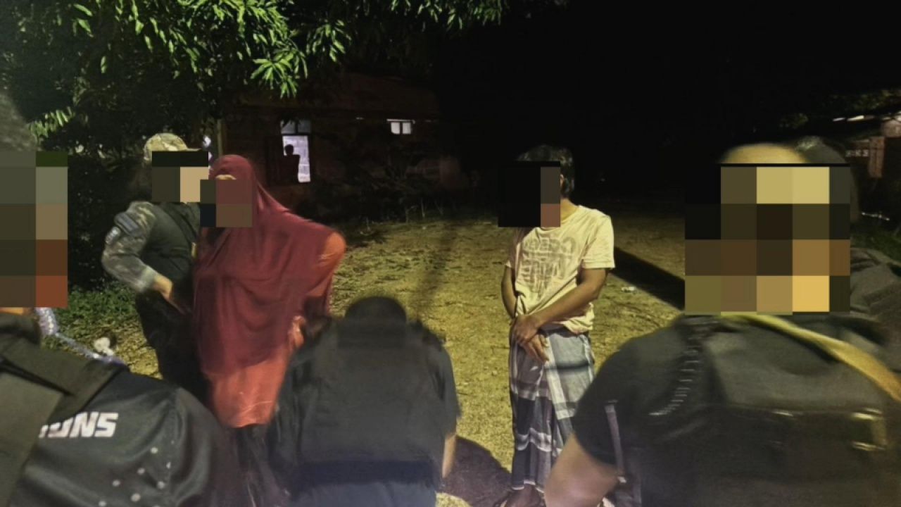 男子因涉嫌参与南部三省加油站爆炸事件被拘押审问