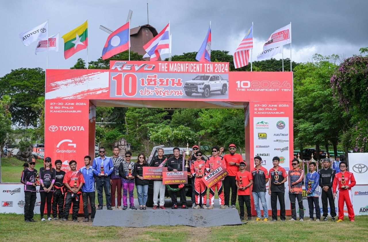 丰田Hilux Revo 10 2025年大师赛准备在赛车场大展身手