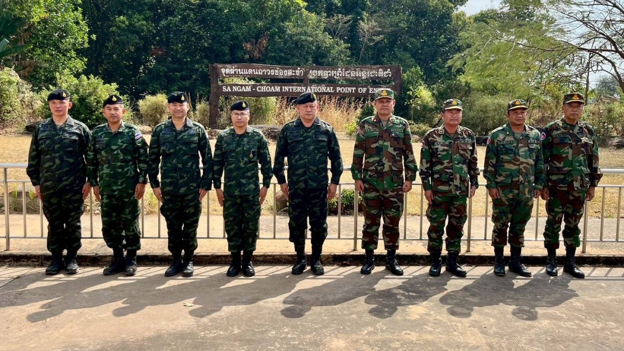 泰国与柬埔寨举行边境合作会谈，讨论地雷清除和预防事故