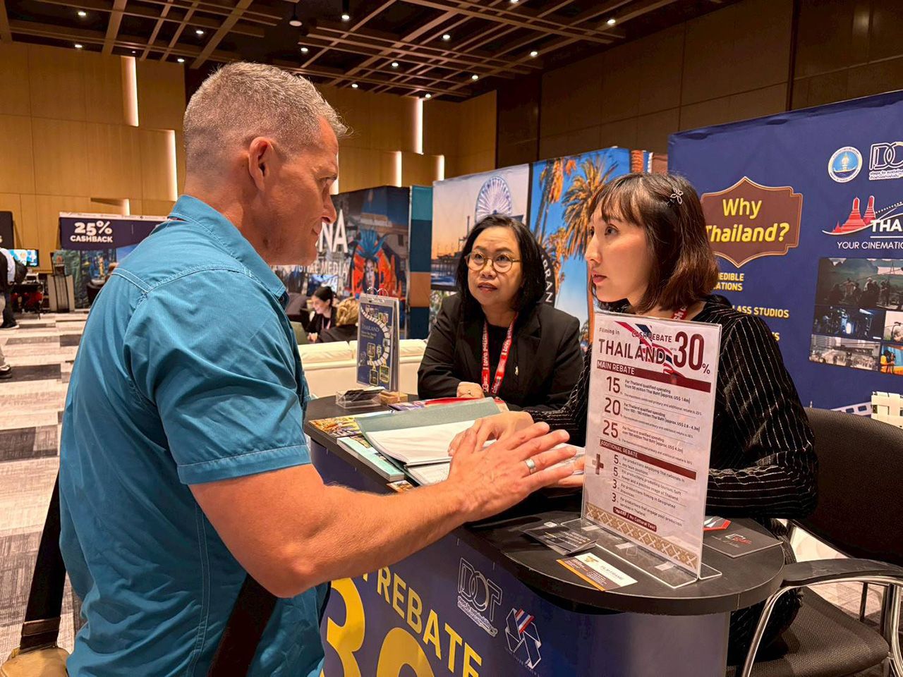 进军美国电影市场 制片人相信希望在泰国投资拍摄电影,预期资金超过20亿