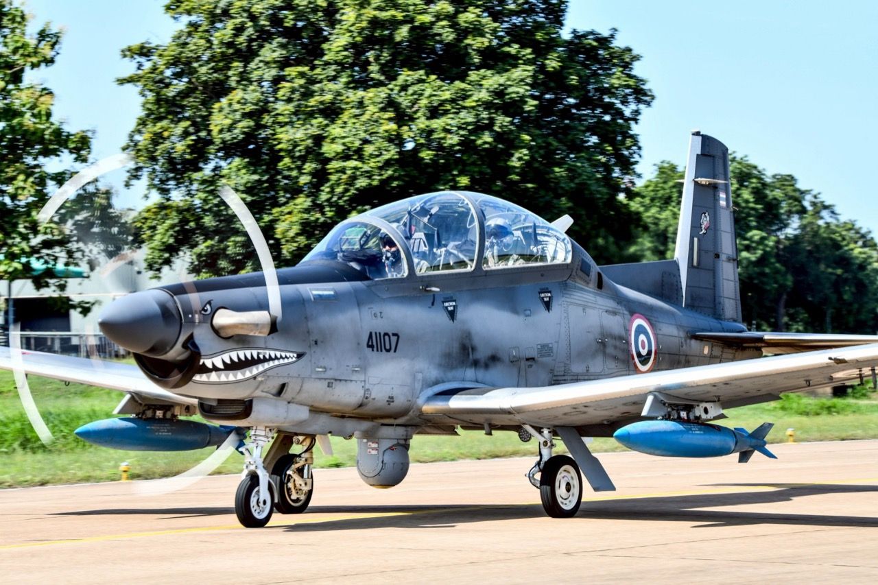 严酷的武器！透视泰国空军的Beechcraft® AT-6 Wolverine