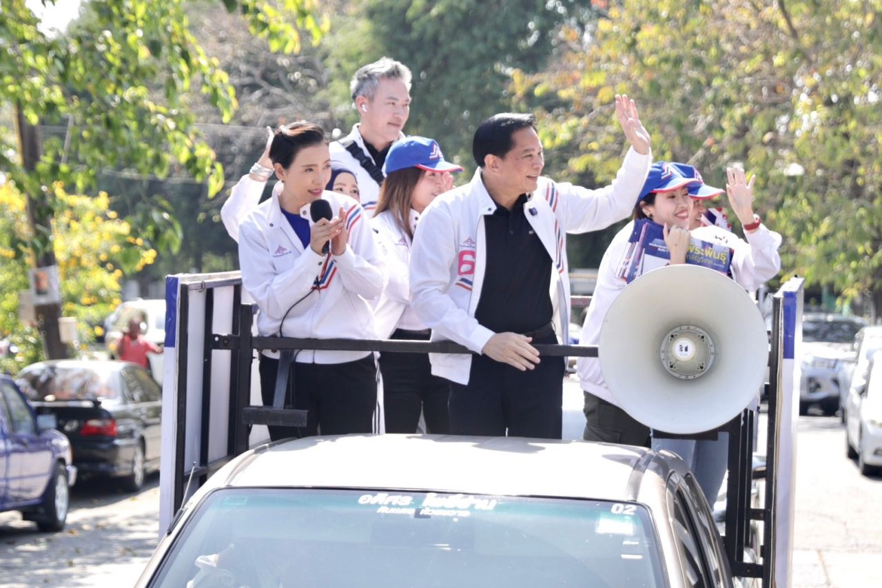 “皮拉潘” 助力曼谷议员选举,提出六大支柱政策,呼吁选人选党