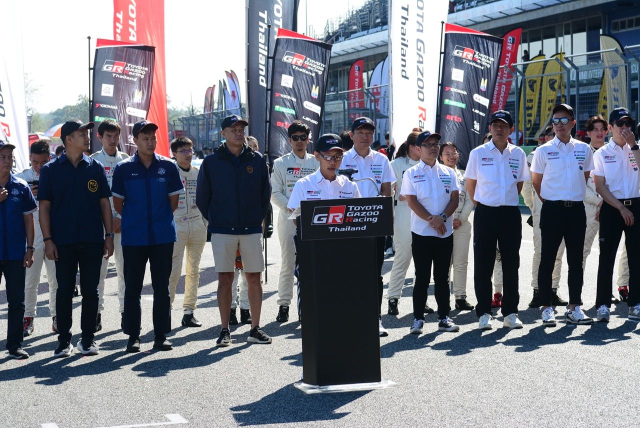 Toyota Gazoo Racing Thailand 2025 准备在全国5个赛场掀起热潮