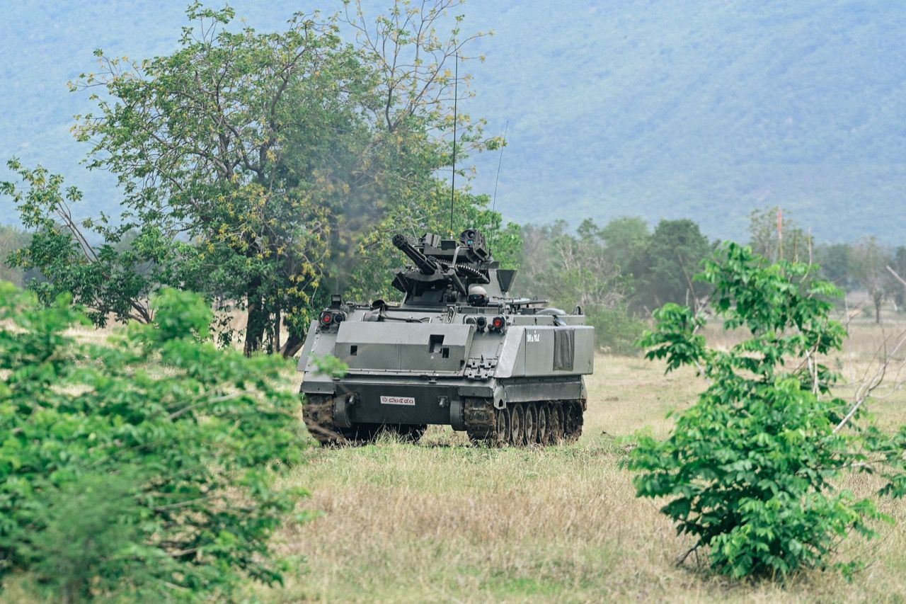 火力：M163 火神炮 泰国第5防空炮营