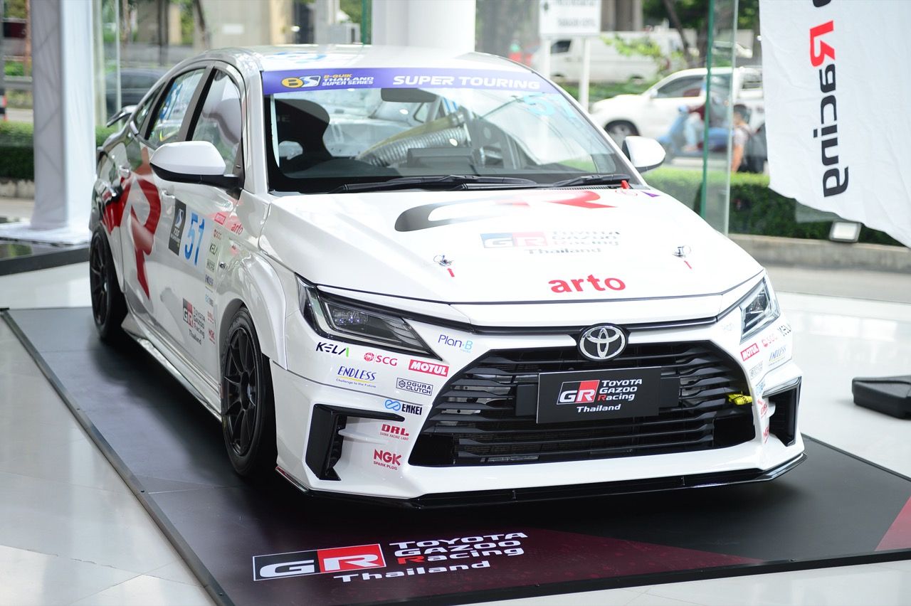 Toyota Gazoo Racing Thailand 2025 准备在全国5个赛场掀起热潮