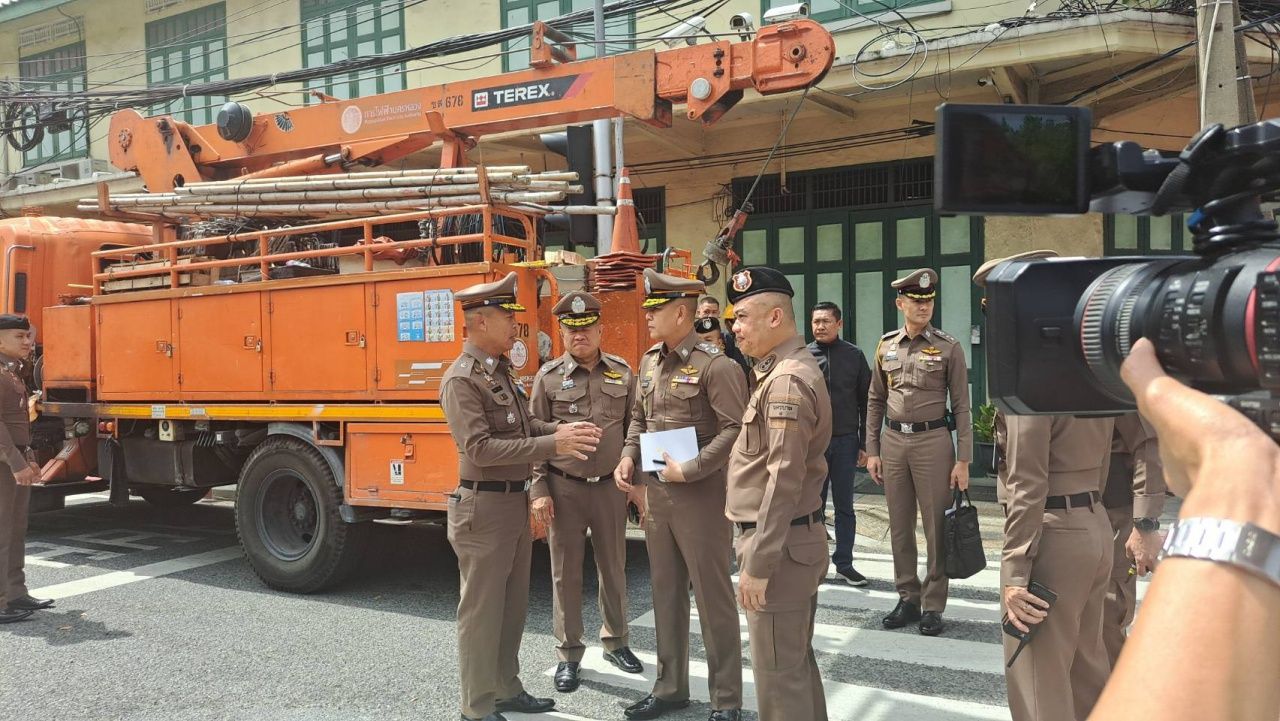 警察总长透露三森警察局前大楼桩损坏 找出道路塌陷原因