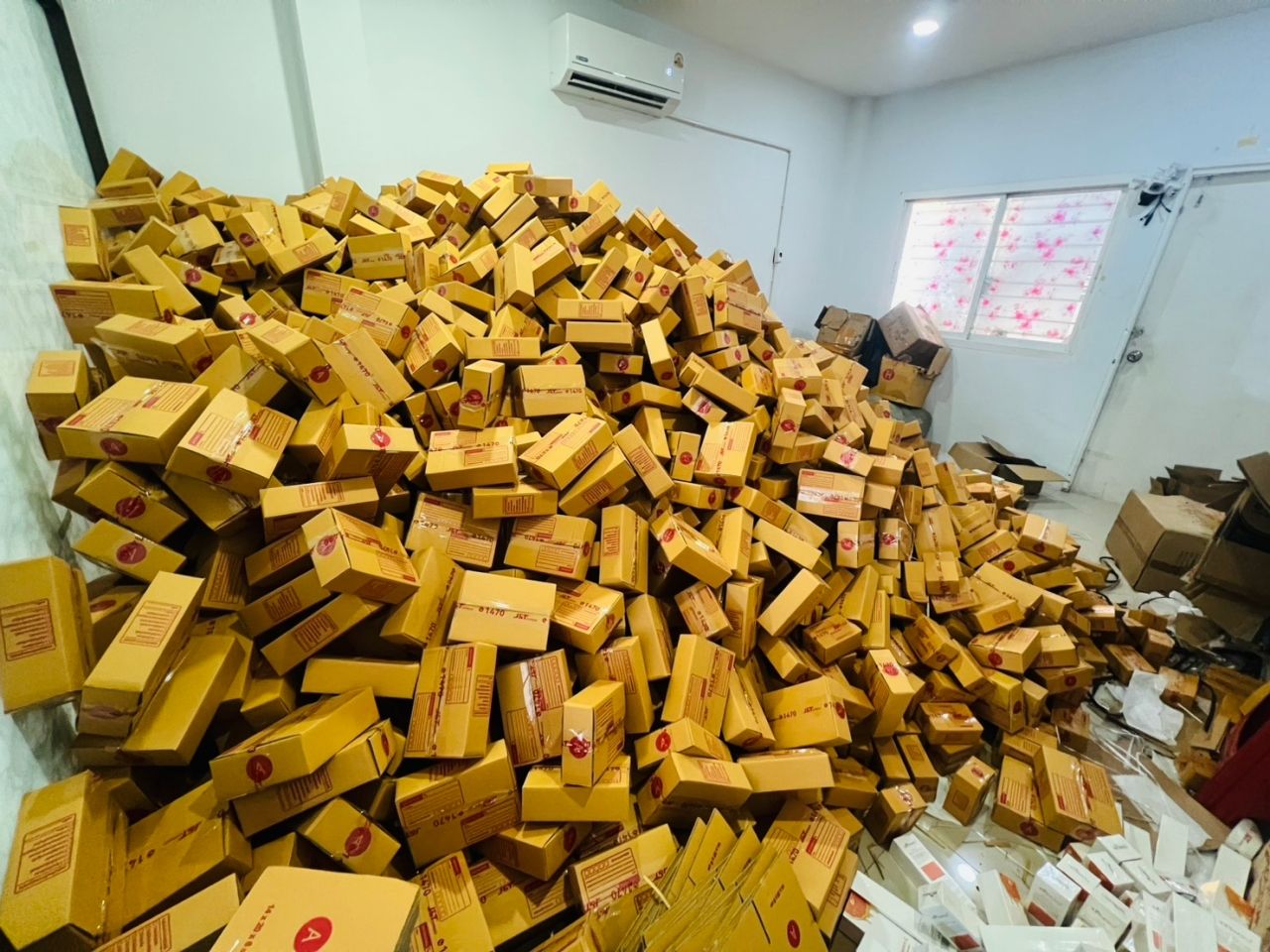 突袭仓库逮捕可疑女子:骗取货到付款购买客户名单