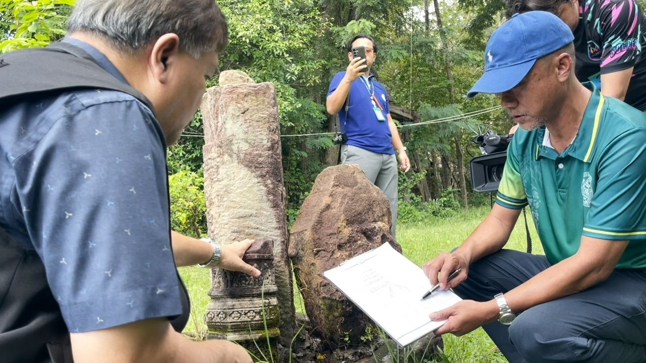 艺术局核查坎那寺庙文物 大约900年历史