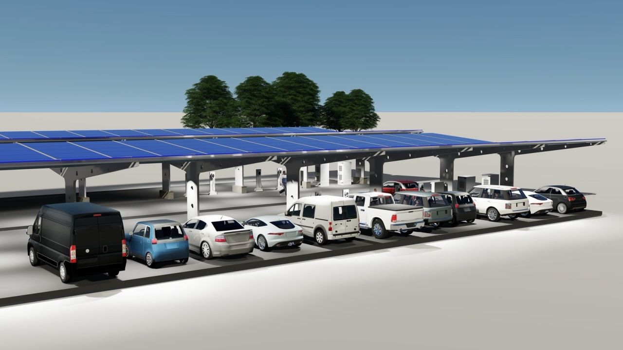 “浓财园”投资6000万，打造太阳能屋顶停车场