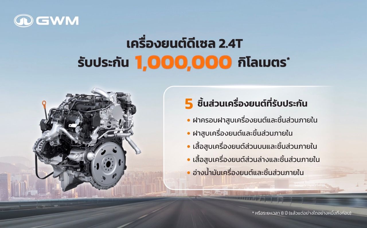 为何GWM敢于承诺柴油发动机100万公里质保