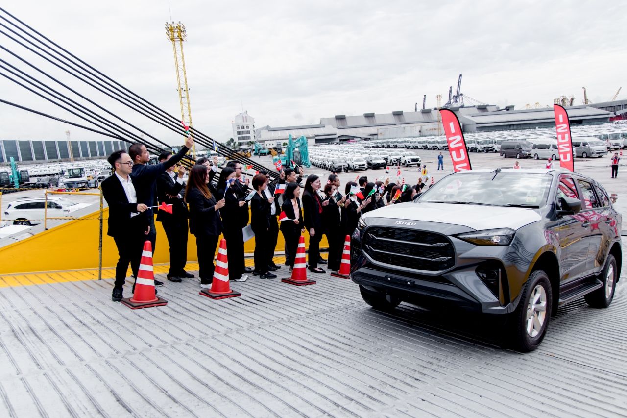 ISUZU 从泰国向全球市场出口 D-Max 和 Mu-X 已达 300 万辆
