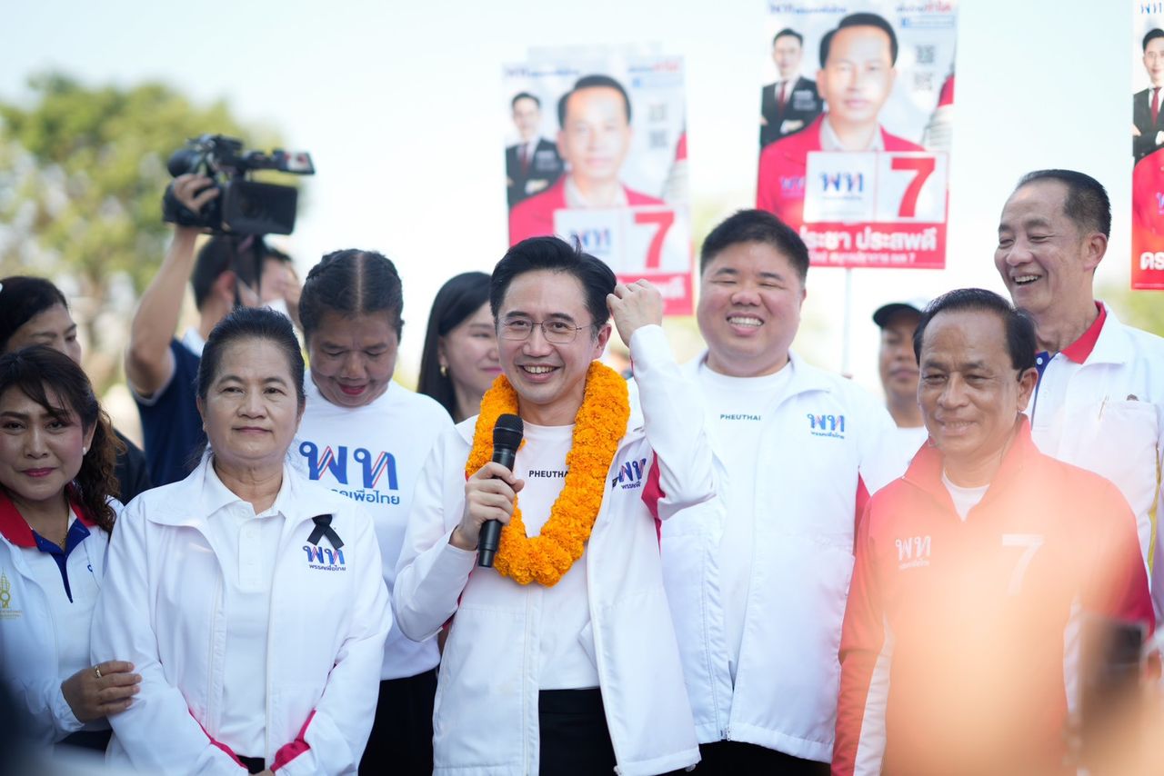 “Yoschanan”宣布包揽北榄府全部8个选区，有信心人民党达府选票将转向为泰党