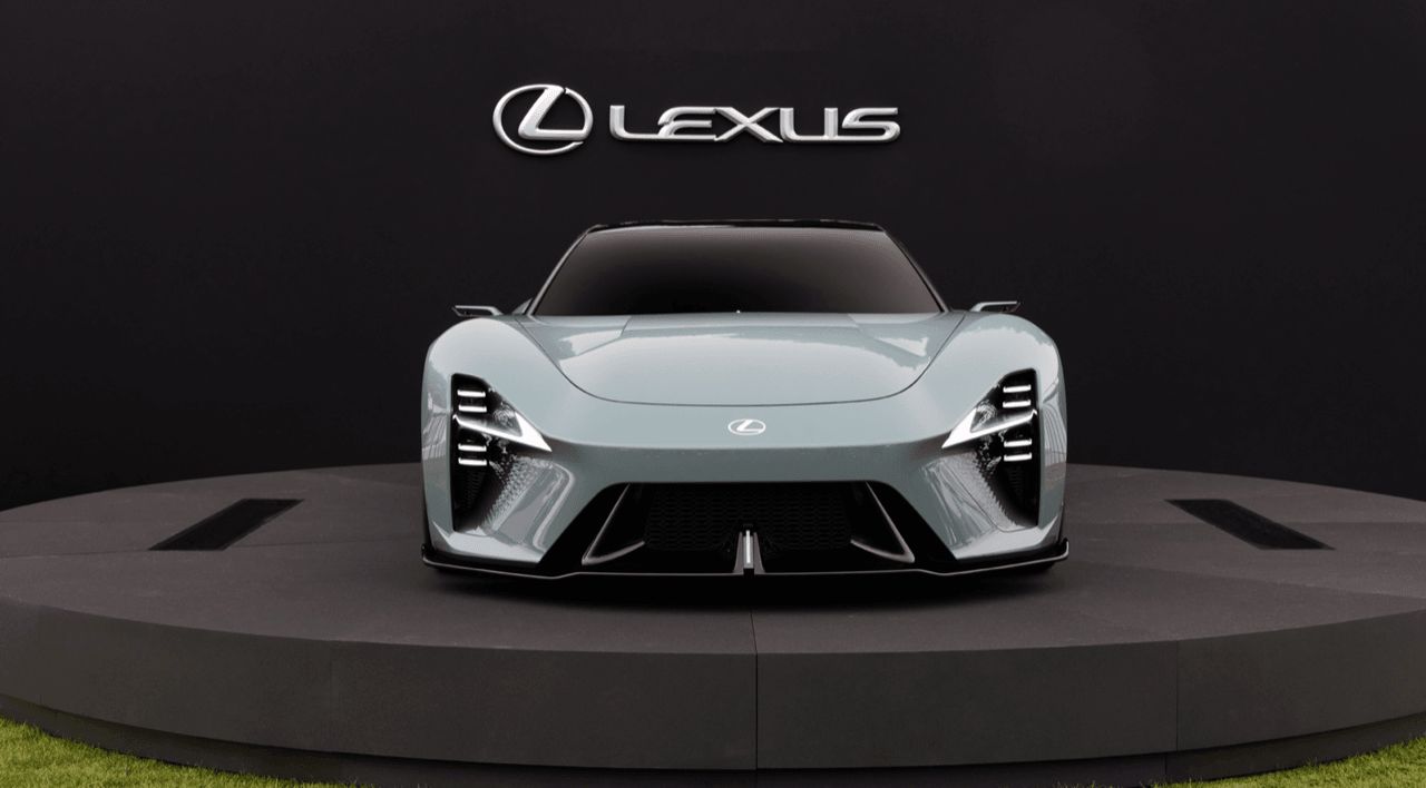 实车图：Lexus Sport Concept承袭LFA之势在2025日本移动展亮相