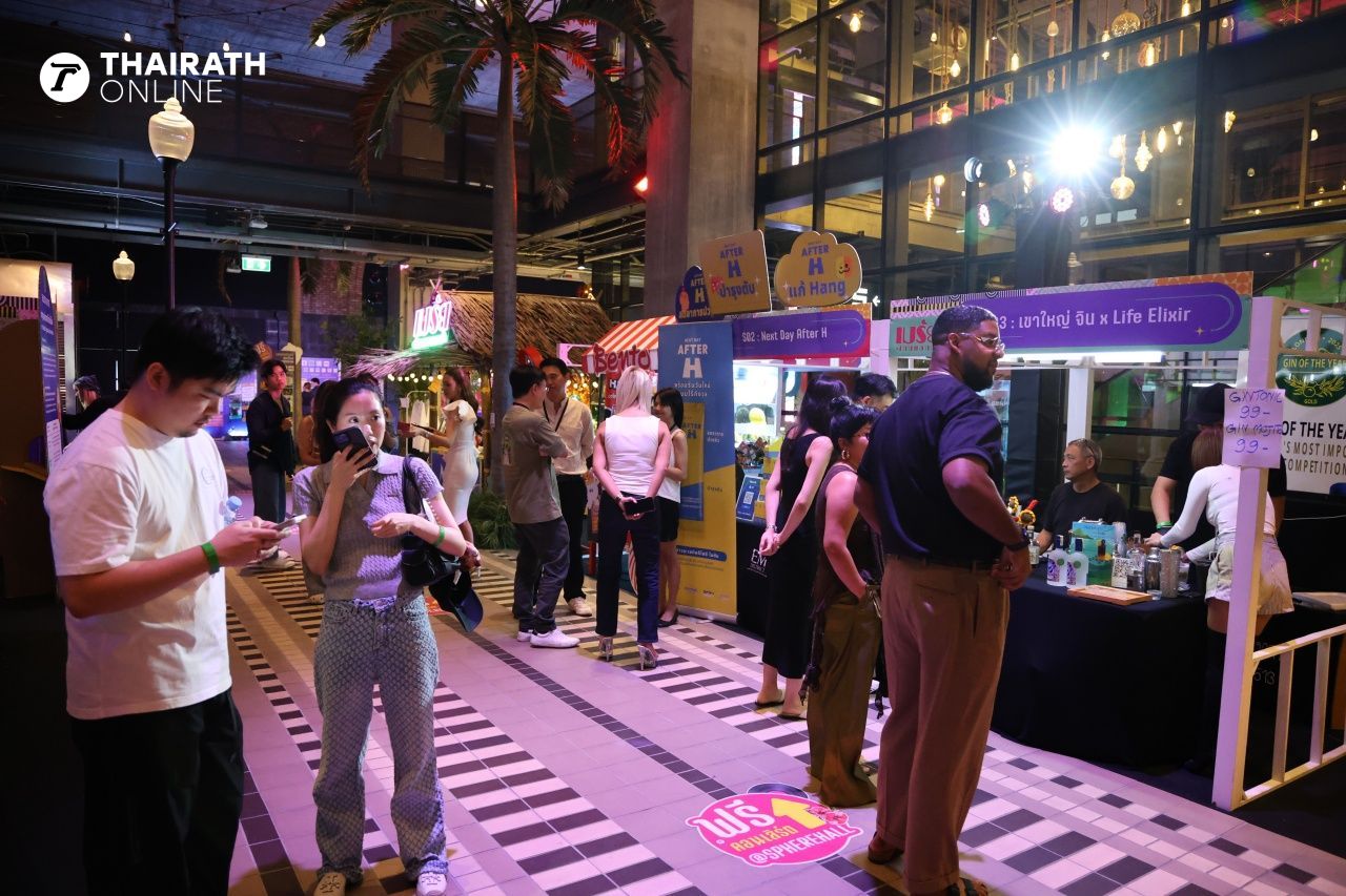 “泰国美酒节2025”最后一天活动图片浓缩，展现全国地方酒商