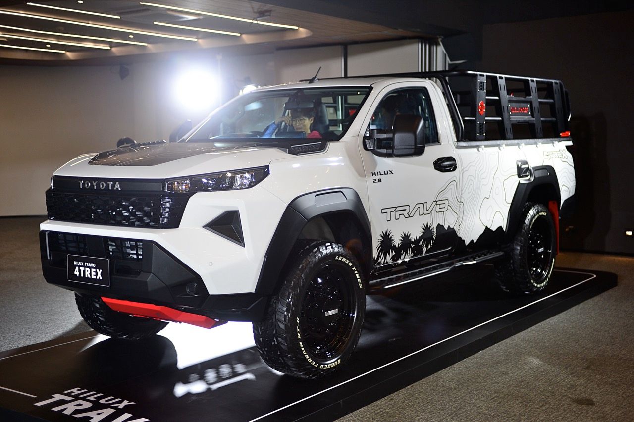 丰田 TRAVO 标准驾驶室 4TREX 2.8 MT 改装款