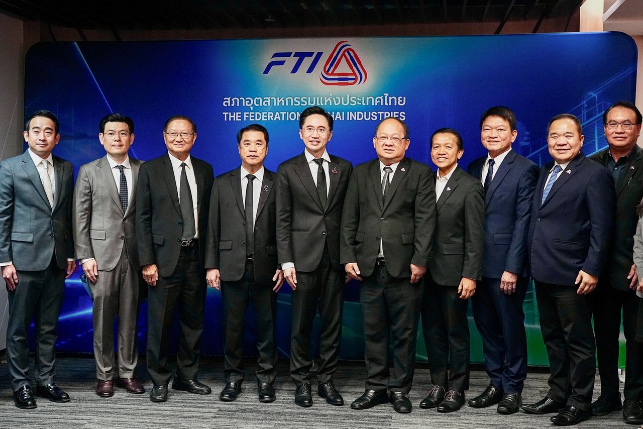 “Yoschanun–Suriya” 与泰国工业总会讨论经济,指出如果各方目标一致,国家就能前进