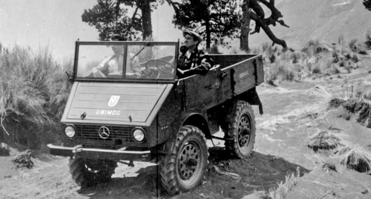 帅气的泰国军车：梅赛德斯-奔驰UNIMOG军用车