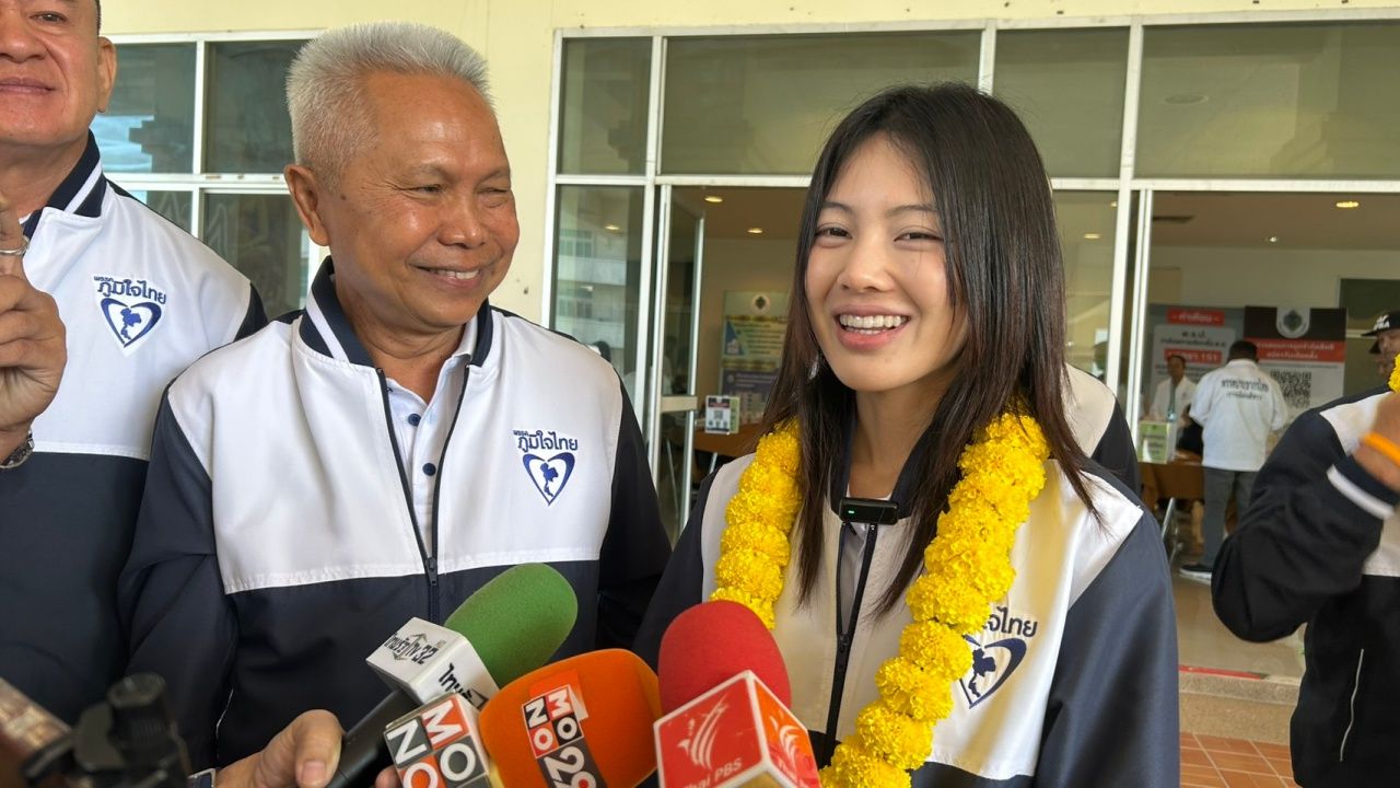 “索潘”相信泰国自豪党能获近200席，为泰党派“迈·苏卡迪查”参选武里南议员