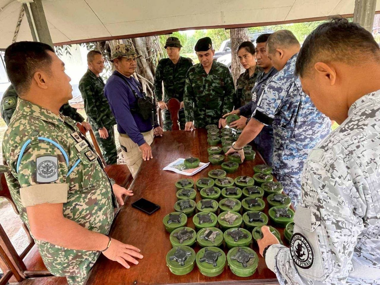 AOT-TH观察小组调查康那寺的地雷清除记录