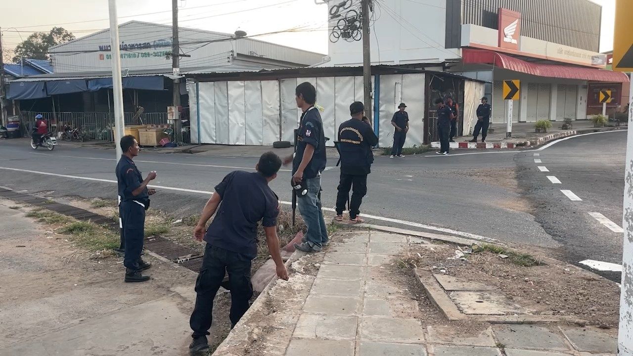 柬埔寨清晨袭击泰国,BM-21火箭爆炸声传至素林市