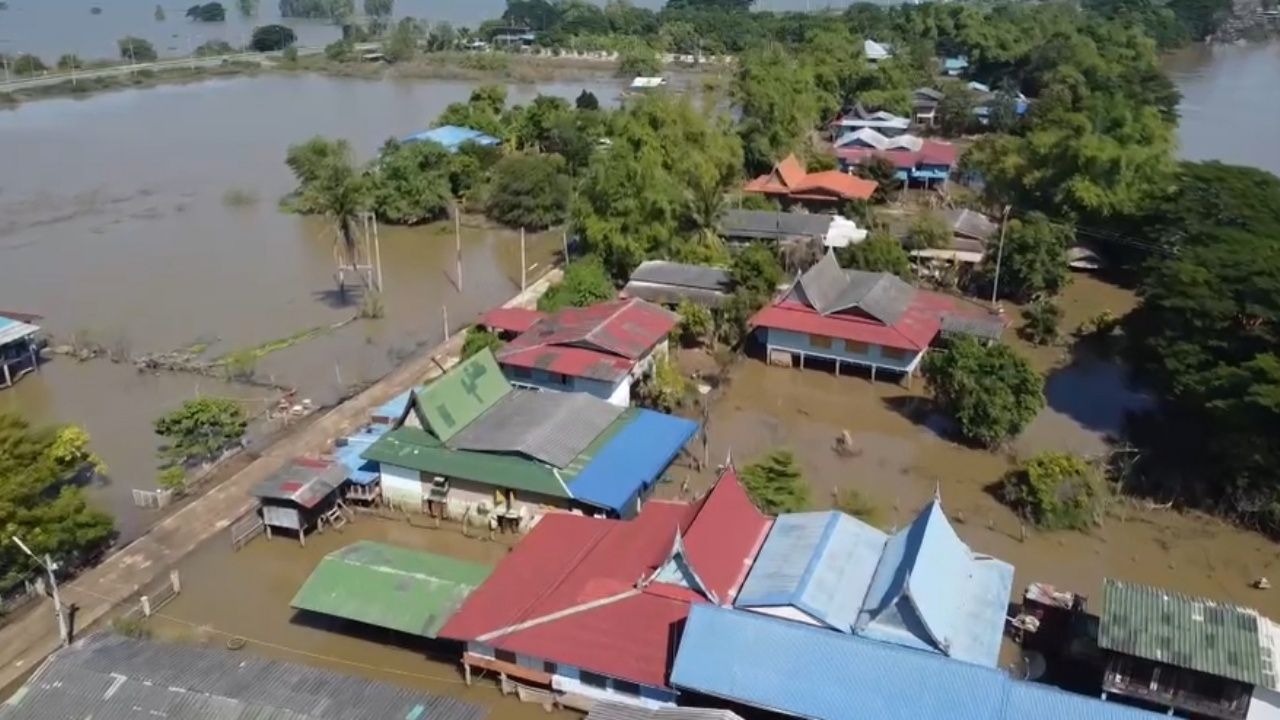 大城府洪水逾4个月，影响72,440户家庭，部分道路仍被切断