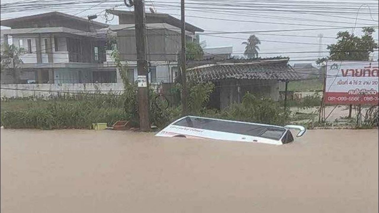 开放图片展示“合艾洪水”损失惨重，居民物品大量受损