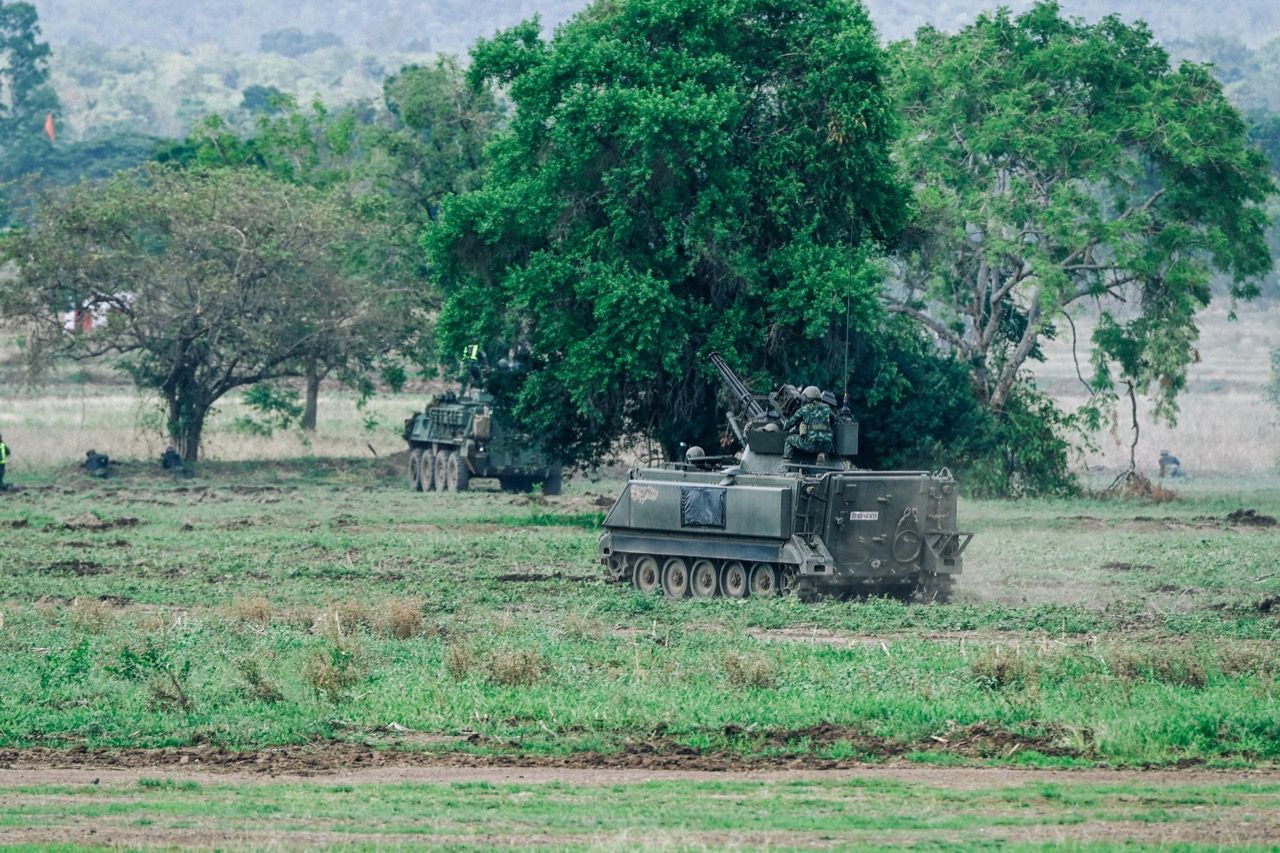 火力：M163 火神炮 泰国第5防空炮营